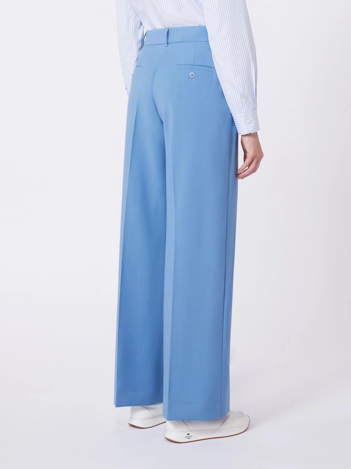 WKDVISIVO<BR/>Pantalone palazzo in tela di lana<BR/> WKDVISIVO 005 WEEKEND