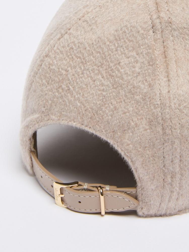Cappello donna baseball in cachemire con ricamo LAUREA 032 MAX MARA ACCESSORI