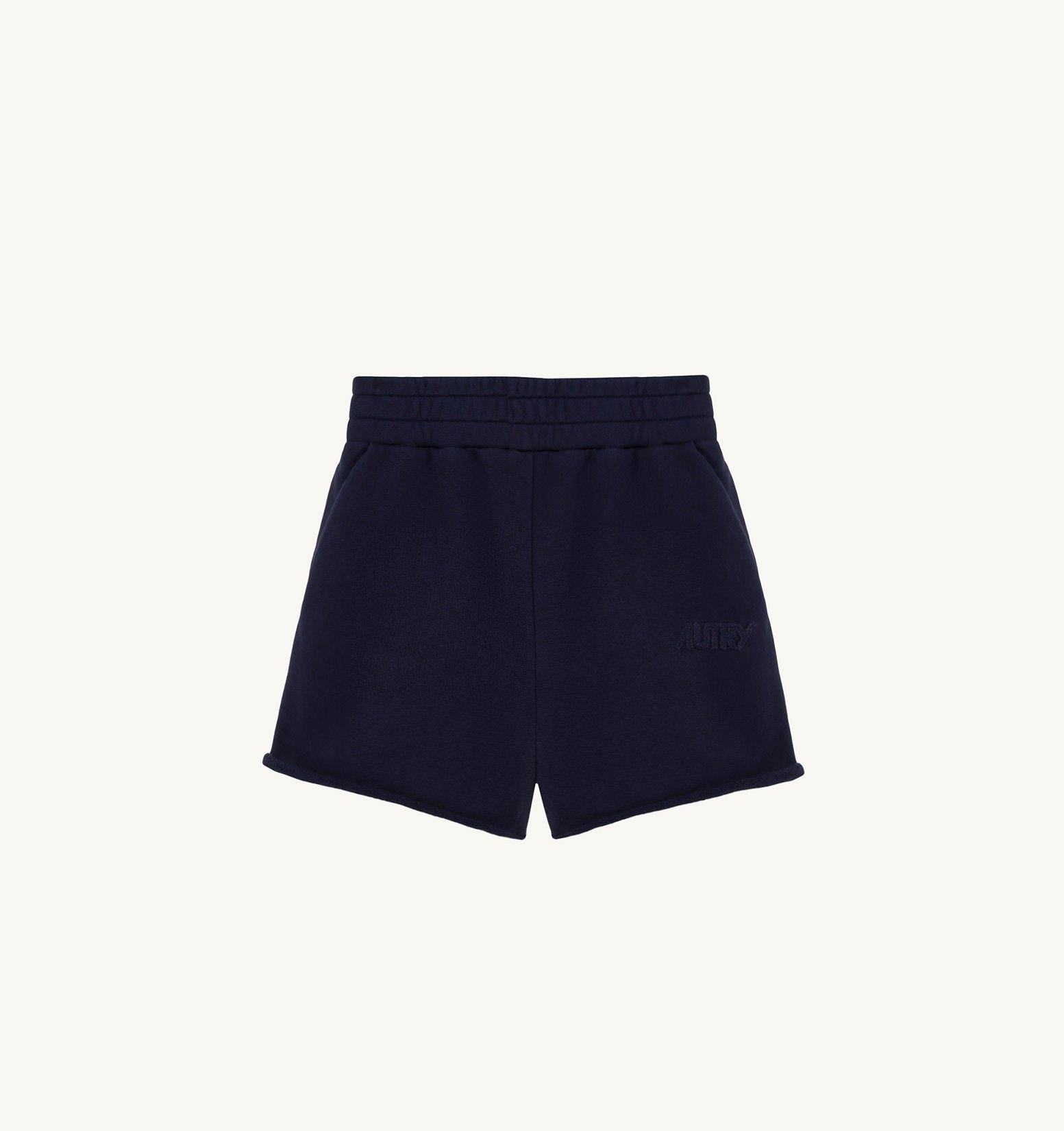 SHORTS SPORTIVI CON LOGO IN TONO