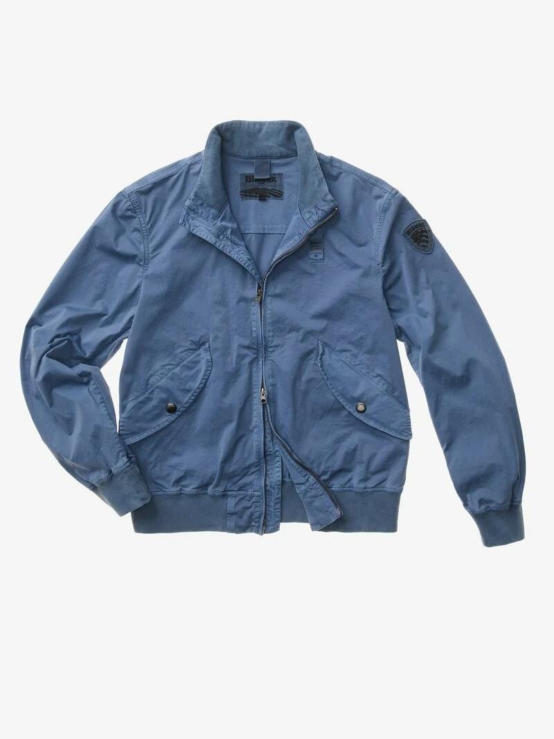 BOMBER LEGGERO BADGER<BR/> BLUC04139 7449/888 BLAUER
