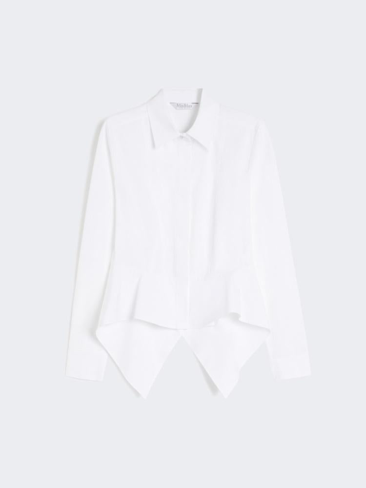 Camicia in popeline di cotone<BR/> GAMMA 001 MAX MARA