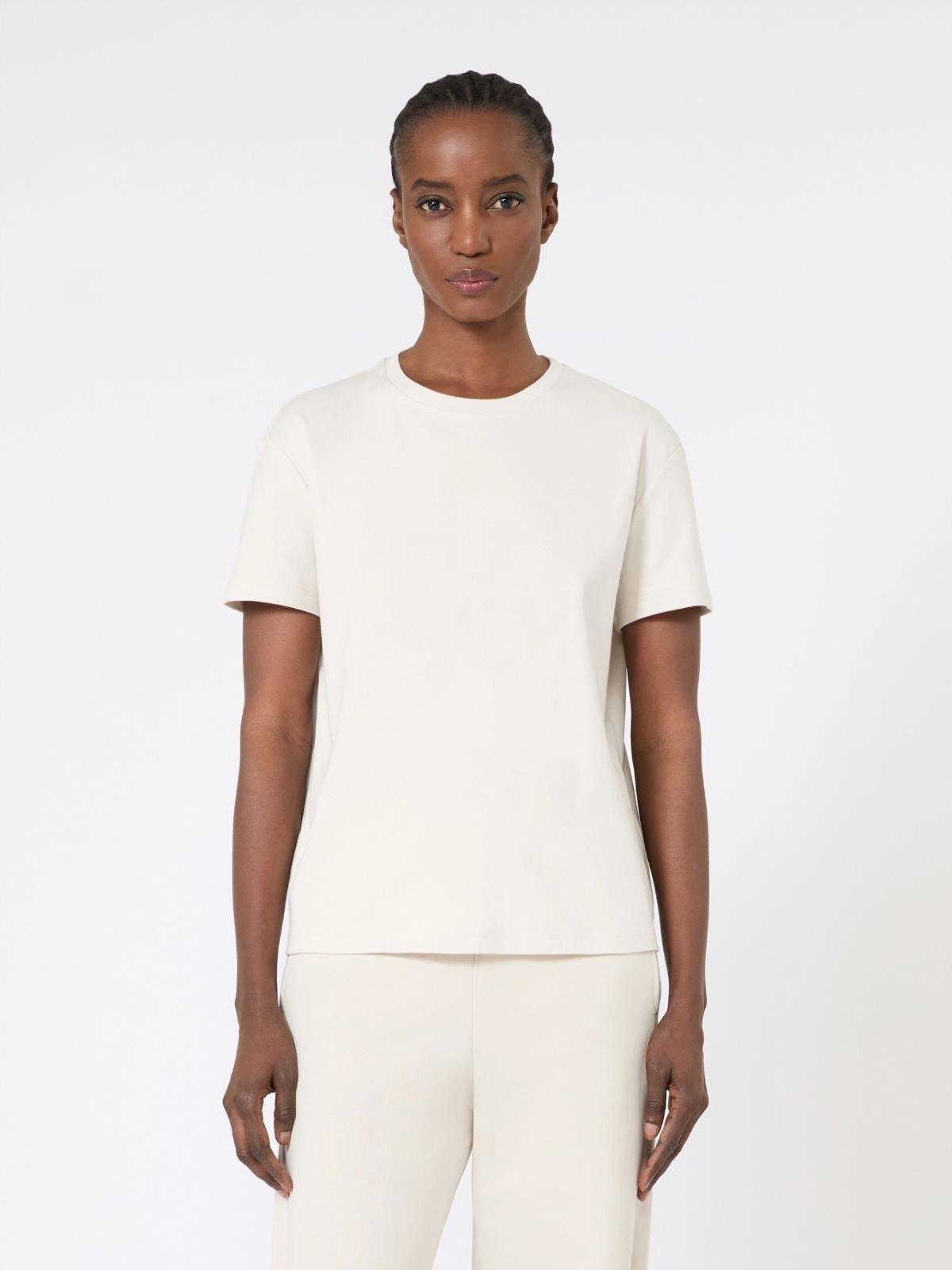 SMMBELLA<BR/>T-shirt in jersey con ricamo SMMBELLA 001 S MAX MARA