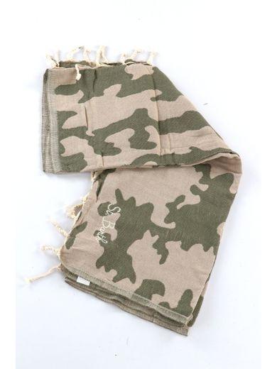 Telo mare Mc2 Saint Barth unisex camouflage. FOUT009 02711L MC2 SAINT BARTH