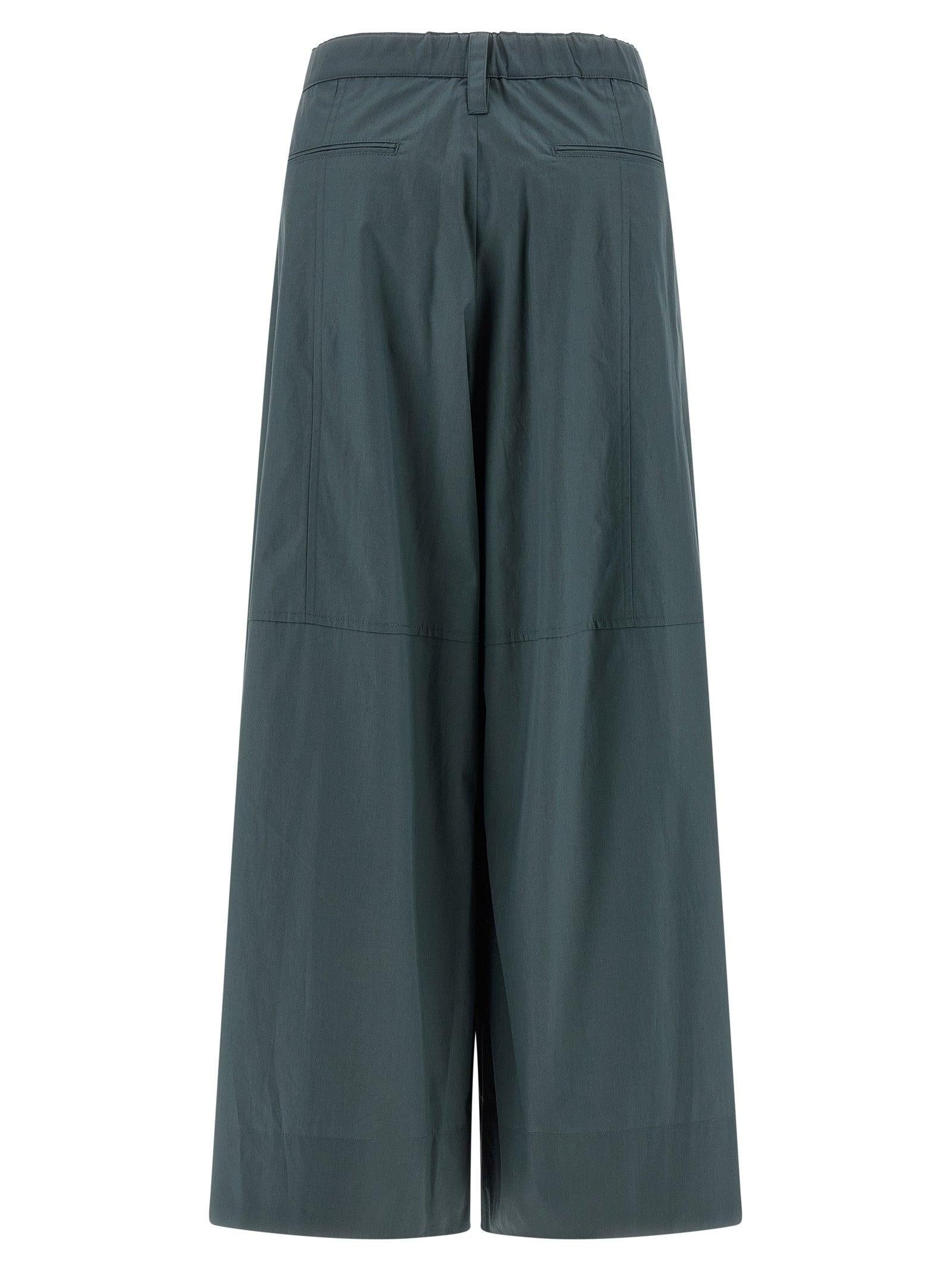 Pantalone in popeline con coulisse SMMGUFO 017 S MAX MARA 2