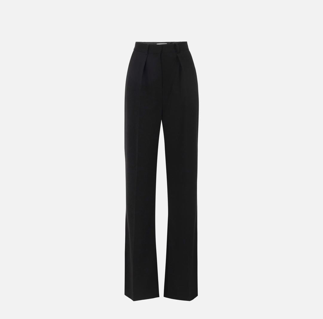 Pantaloni in crêpe fluido PA12456E2 110 ELISABETTA FRANCHI