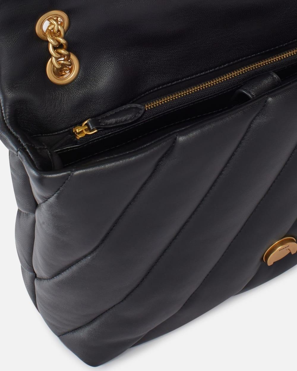 Borsa grande a tracolla Love Bag Puff Maxi Quilt<BR/> 100037A0F2 Z99Q PINKO