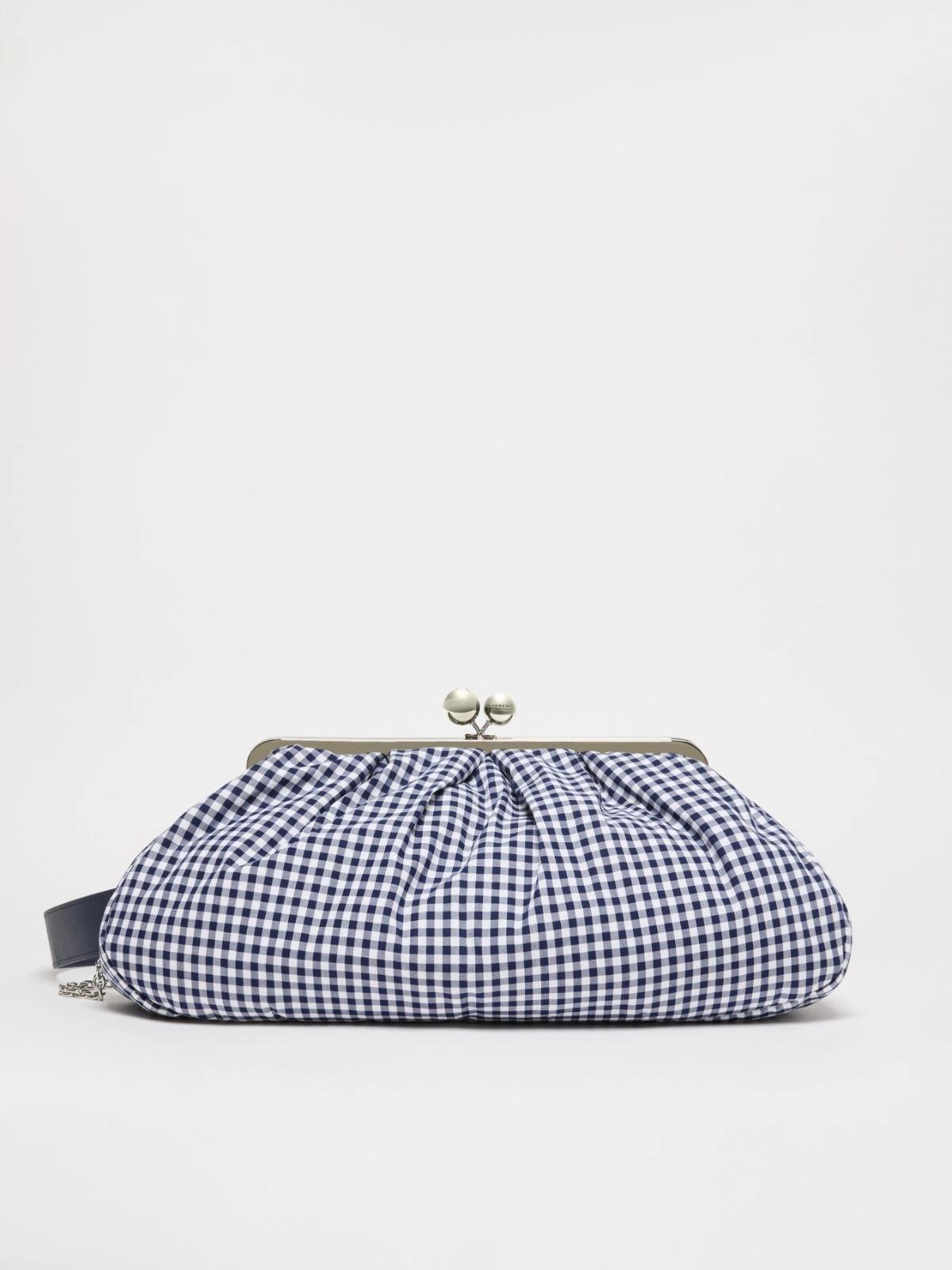 WKABETA<BR/>Pasticcino Bag large in cotone Vichy WKABETA 008 WEEKEND