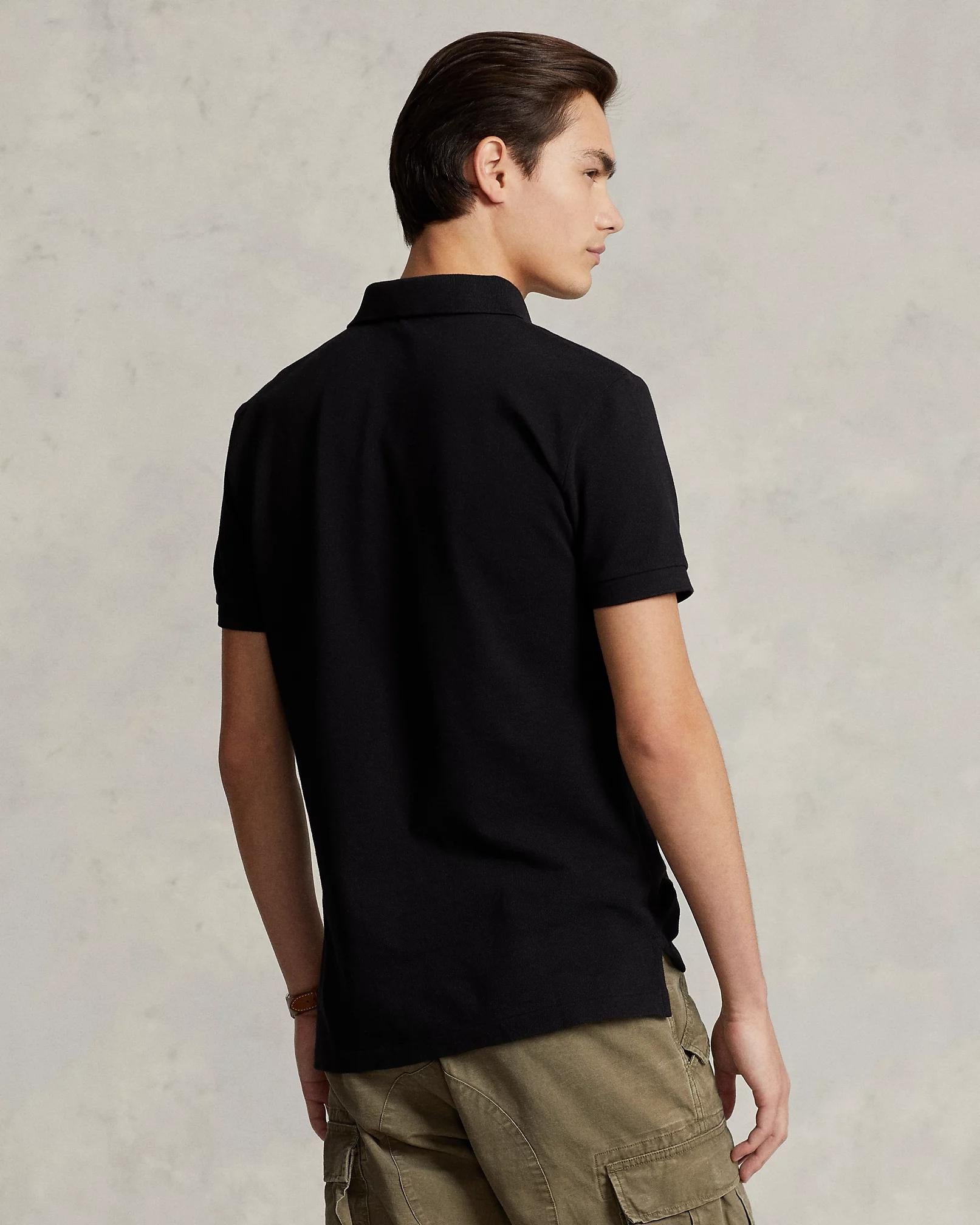 Polo uomo in cotone di piqué 710795080 006 RALPH LAUREN