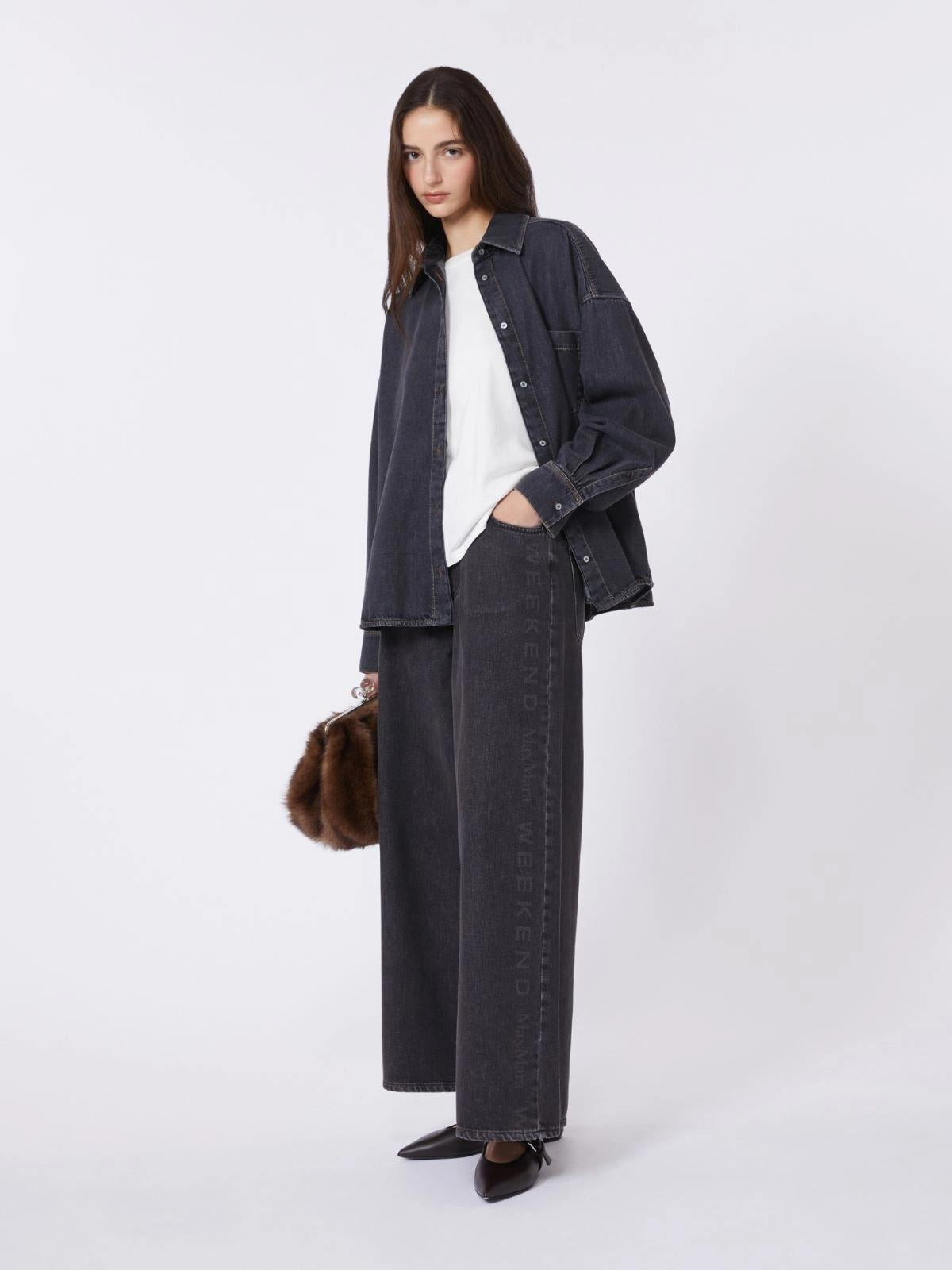 WKDVENACO<BR/>T-shirt basic in cotone WKDVENACO 001 WEEKEND