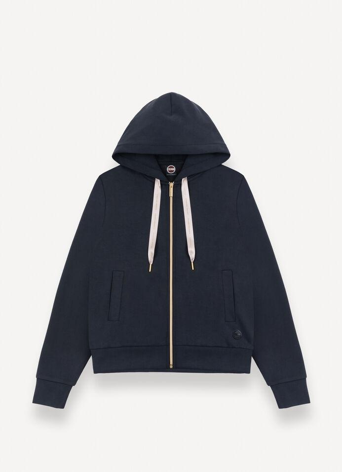 Felpa full zip in cotone modal<BR/> 92101YH 99 COLMAR