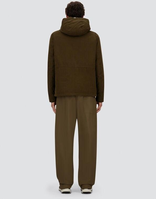 PARKA CORTO IN WAXED TECH COTTON PI001250U13800Z 7740 HERNO