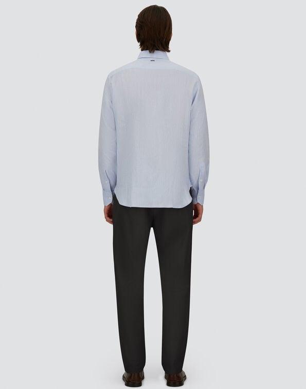 PANTALONI IN SEER-CREASE<BR/> PT000093U12684 9200 HERNO
