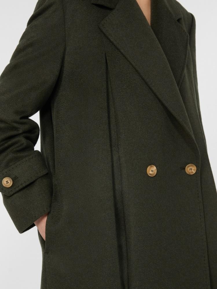 Cappotto in drap di lana<BR/> SMALTO 087 WEEKEND