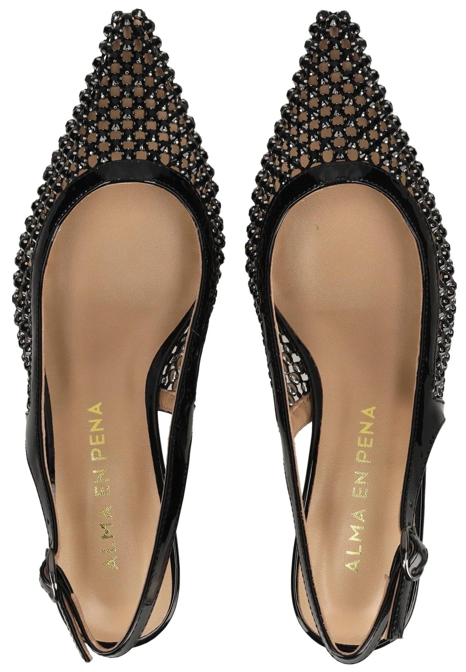 DECOLLETE Chanel donna con strass 5203 MIRRORBLACK ALMA EN PENA