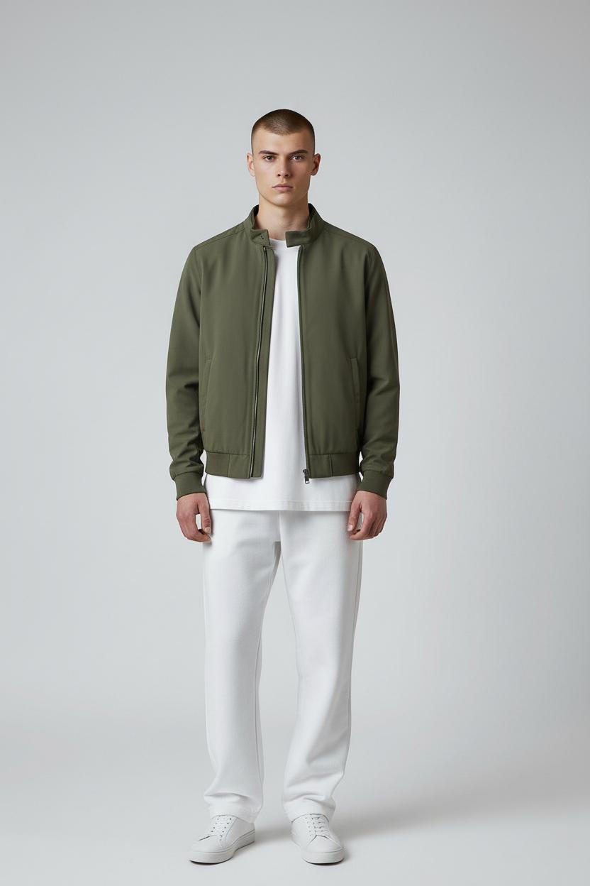 Giacca biker in softshell<BR/> 1863N6WV 769 COLMAR