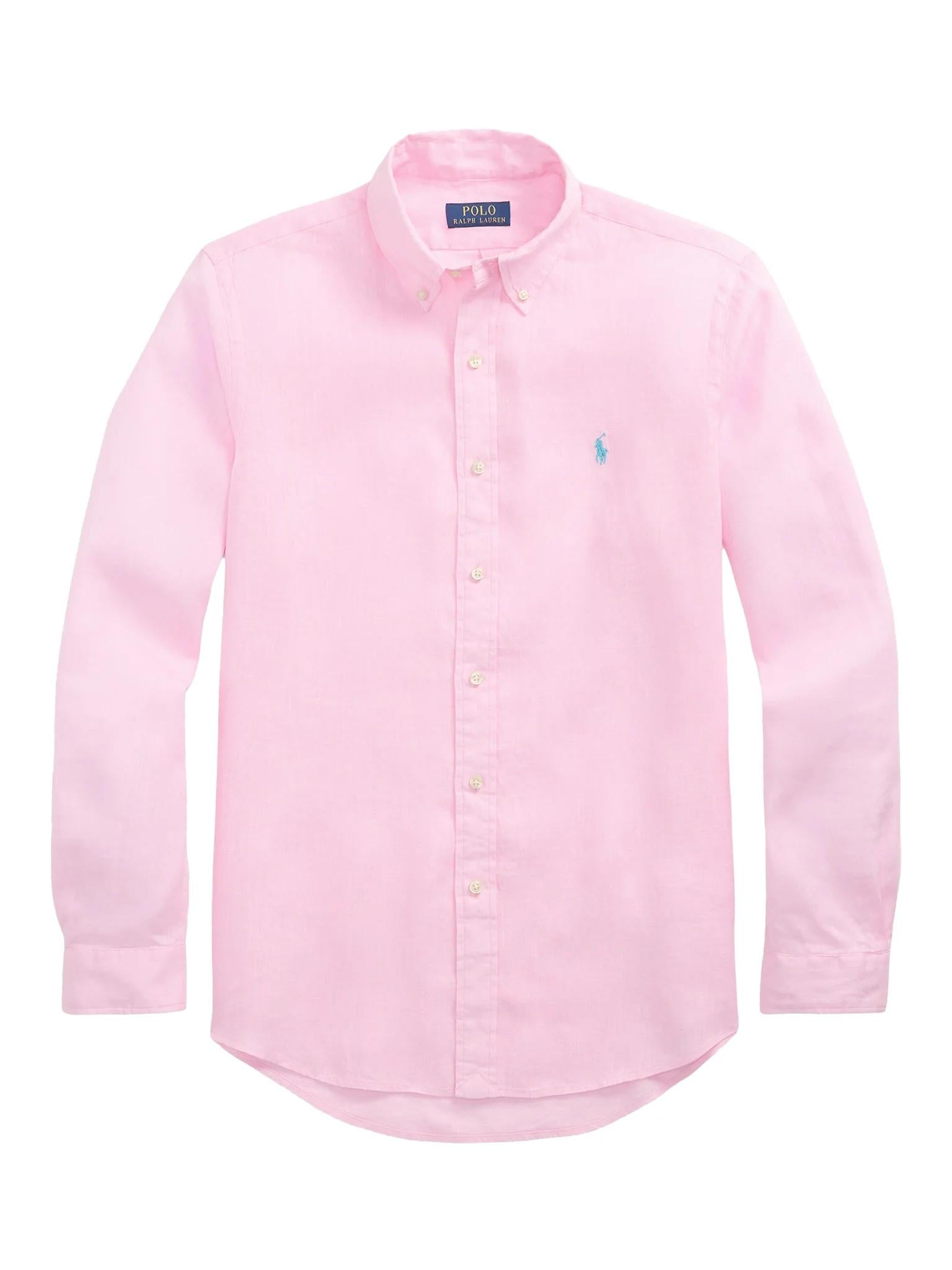 Camicia uomo in puro lino 710968915 002 RALPH LAUREN