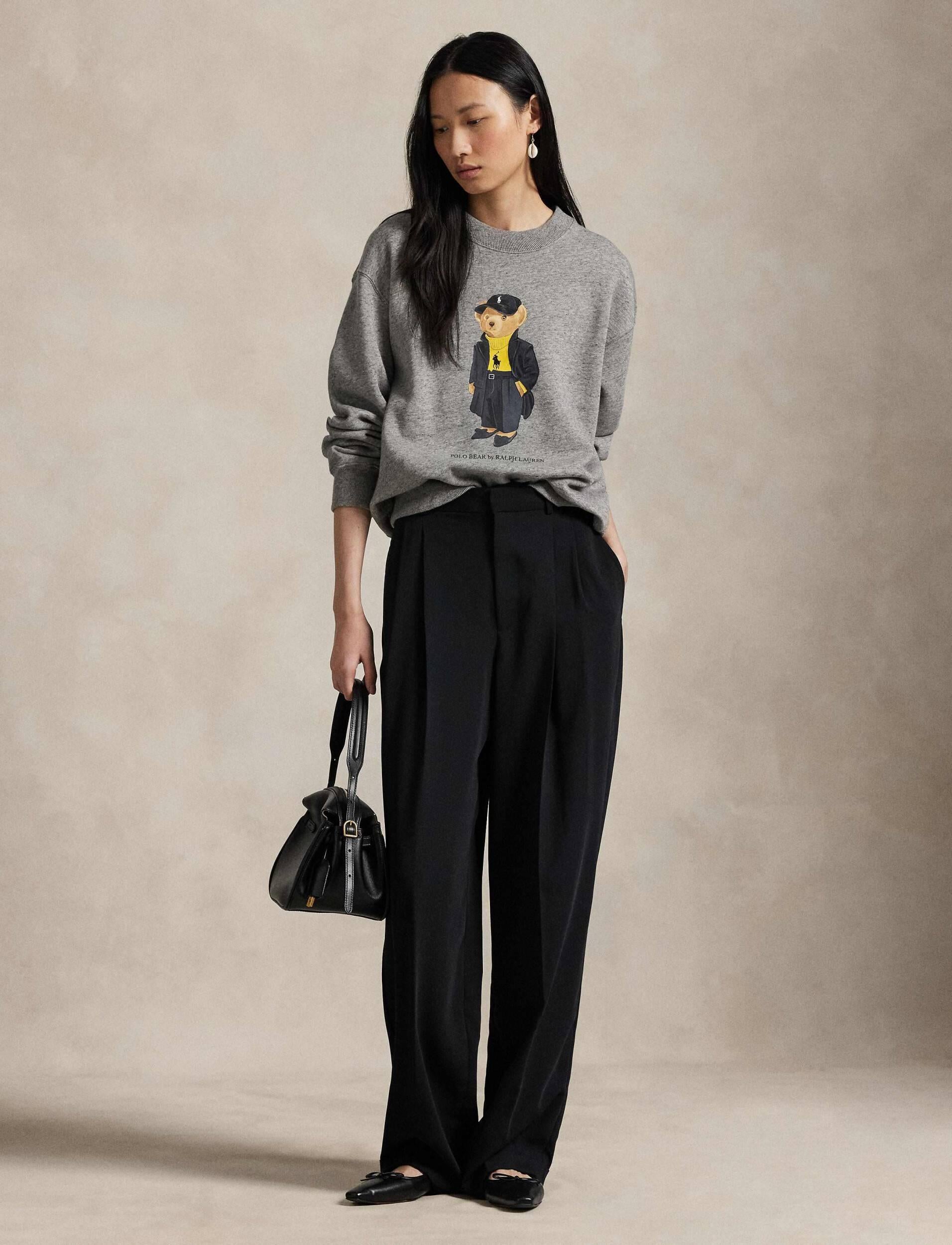 Felpa Polo Bear a girocollo 211A87104 001 RALPH LAUREN