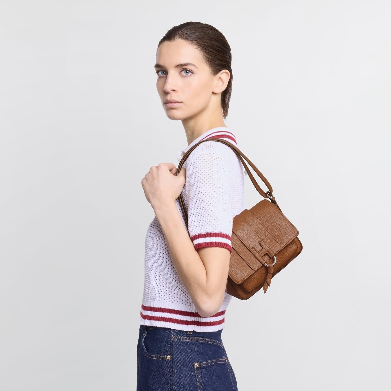 Borsa Flap Hogan Trend<BR/>Marrone KBW01XI0100TH1 S018 HOGAN