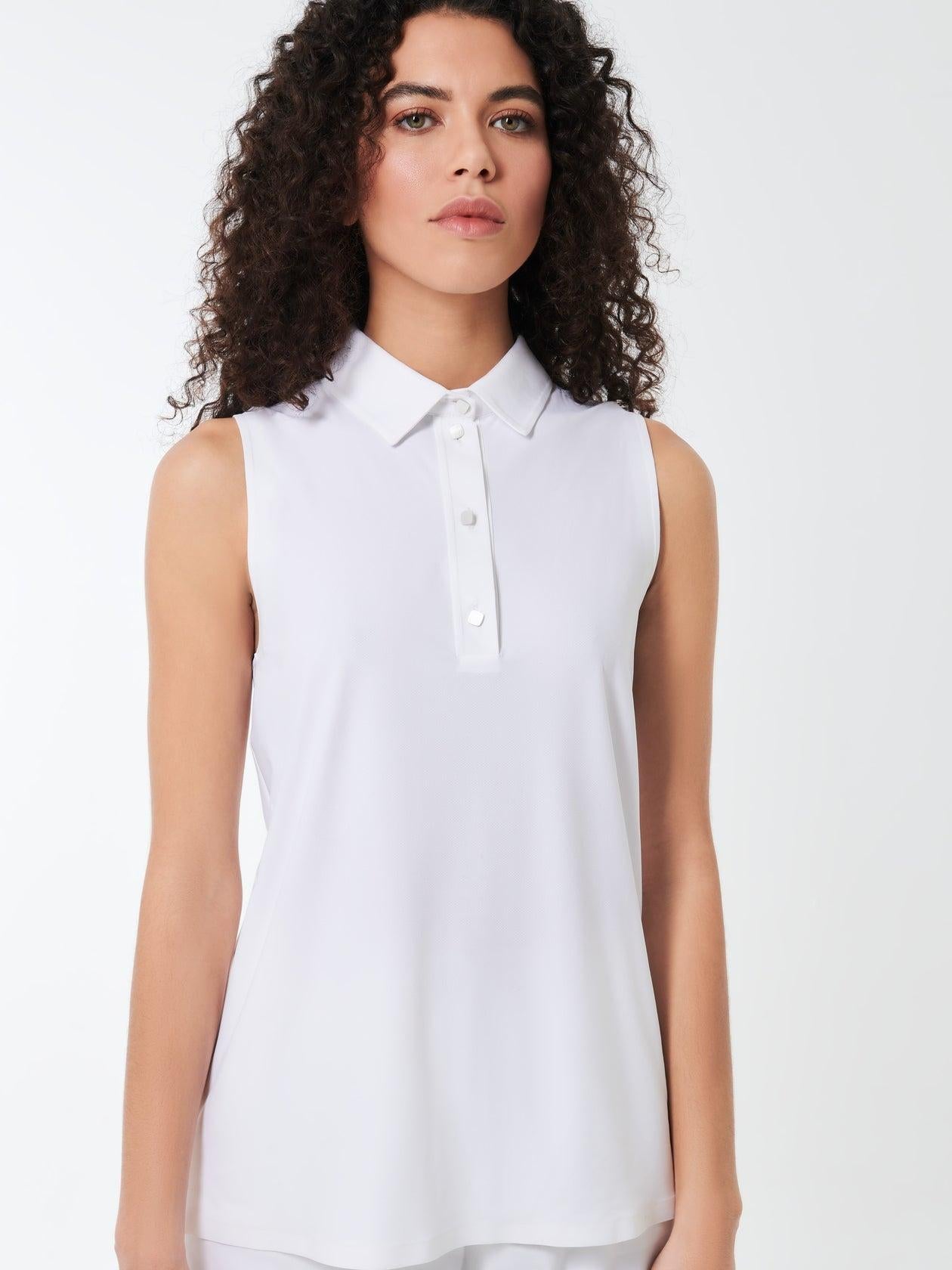 Polo donna Oxford Sleeveless Wom