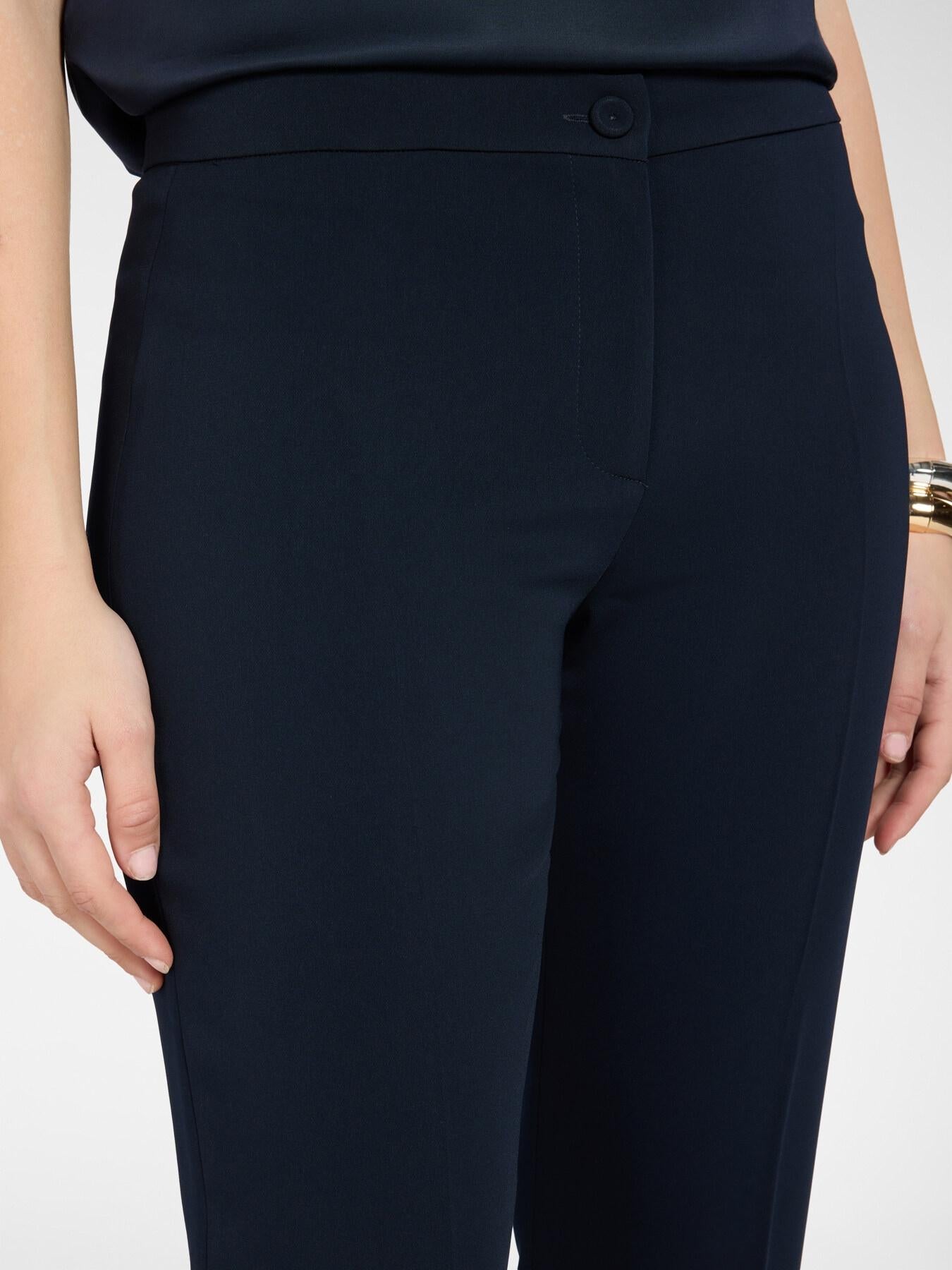 Pantaloni in cady<BR/> P019P000468N 34 ELENA MIRO