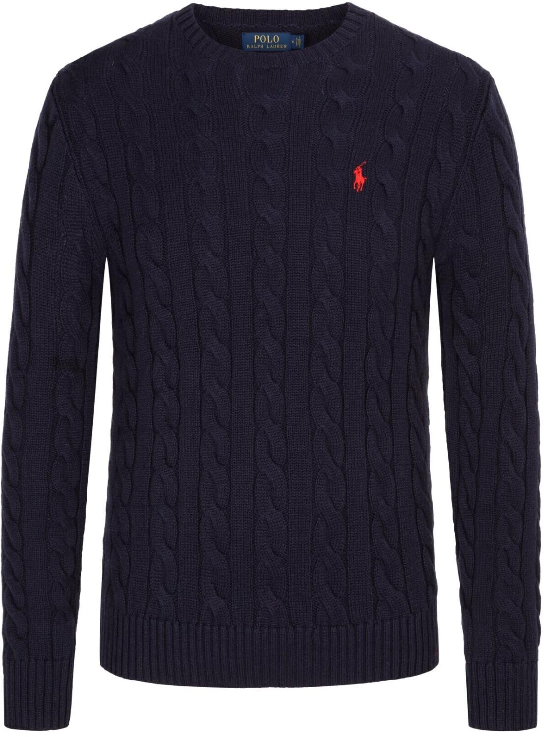 Maglia uomo in cotone motivo a trecce 710775885 001 RALPH LAUREN