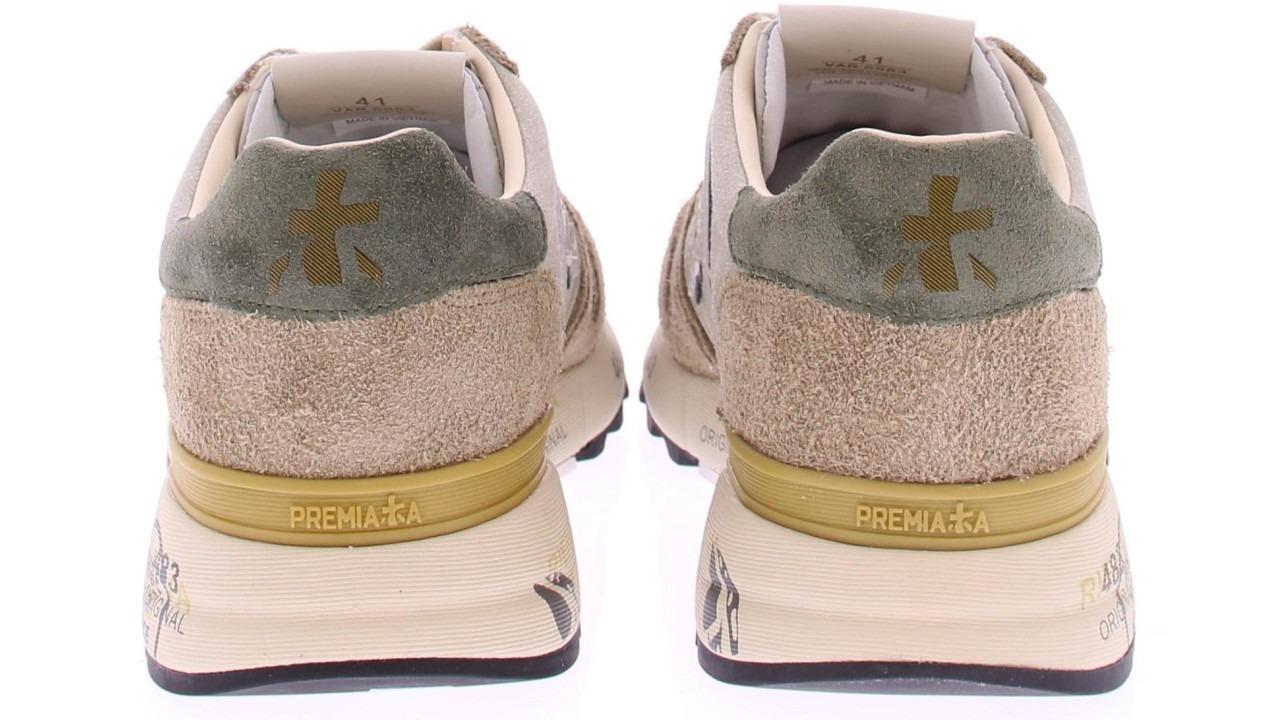 Scarpa uomo Lander in pelle scamosciata e tessuto