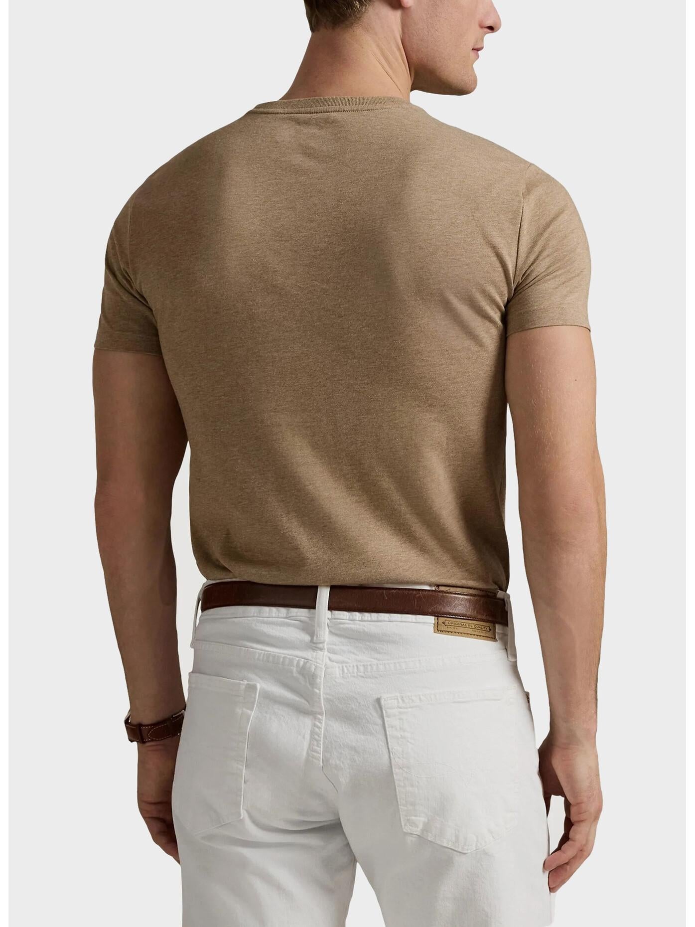 T-shirt in cotone mezza manica 710671438 286 RALPH LAUREN