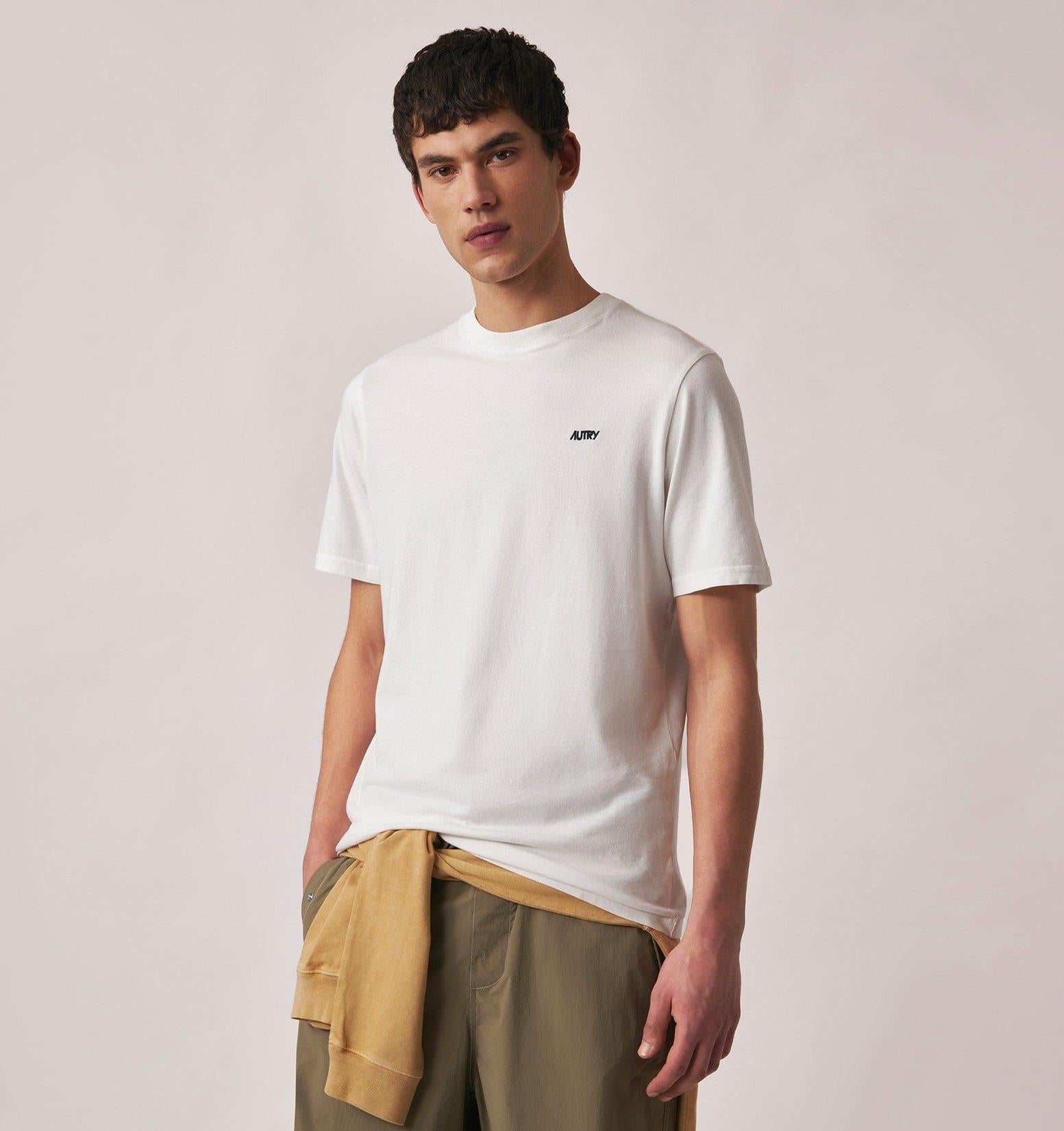 T-SHIRT LOGO AUTRY RICAMATO