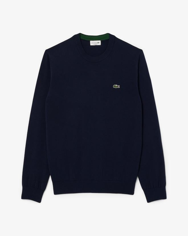 Pullover uomo in misto cotone AH0128 166 LACOSTE