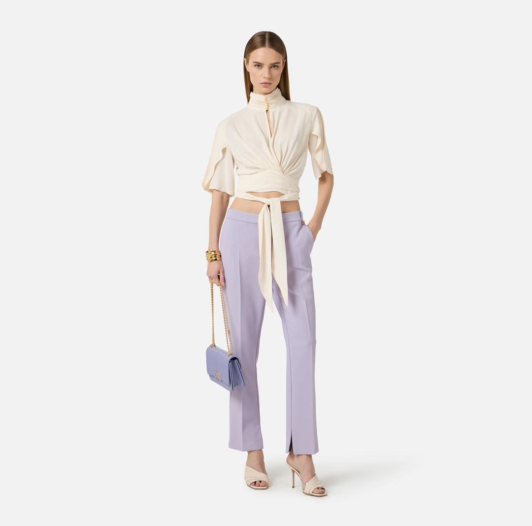 Blusa in georgette di viscosa CA15862E2 193 ELISABETTA FRANCHI