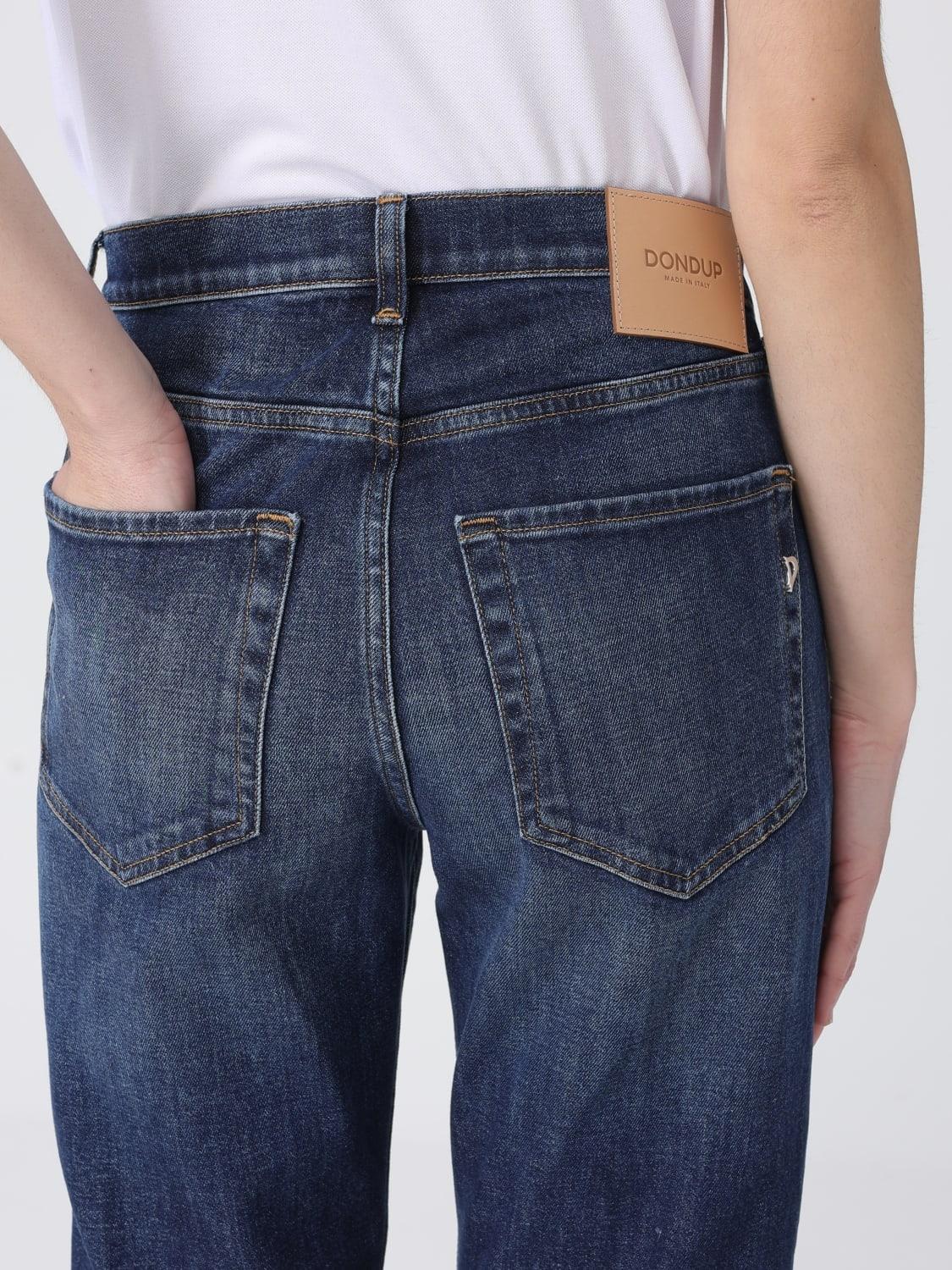 Jeans cropped fit Dondup in denim<BR/> DP776DSE340DMA2 800 DONDUP