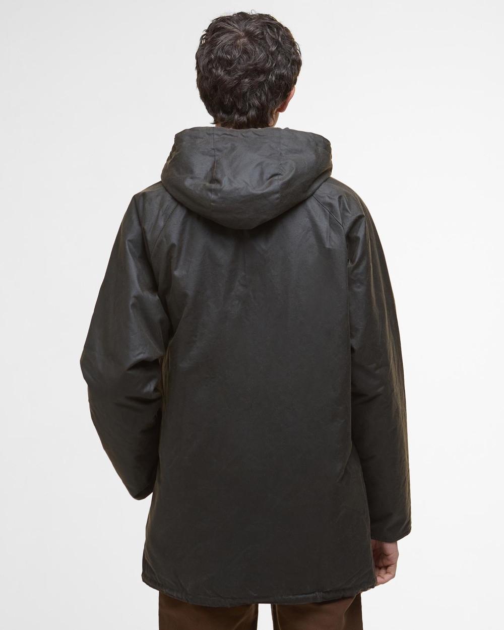 Parka in cotone cerato Bedale MWX2494 OL71 BARBOUR