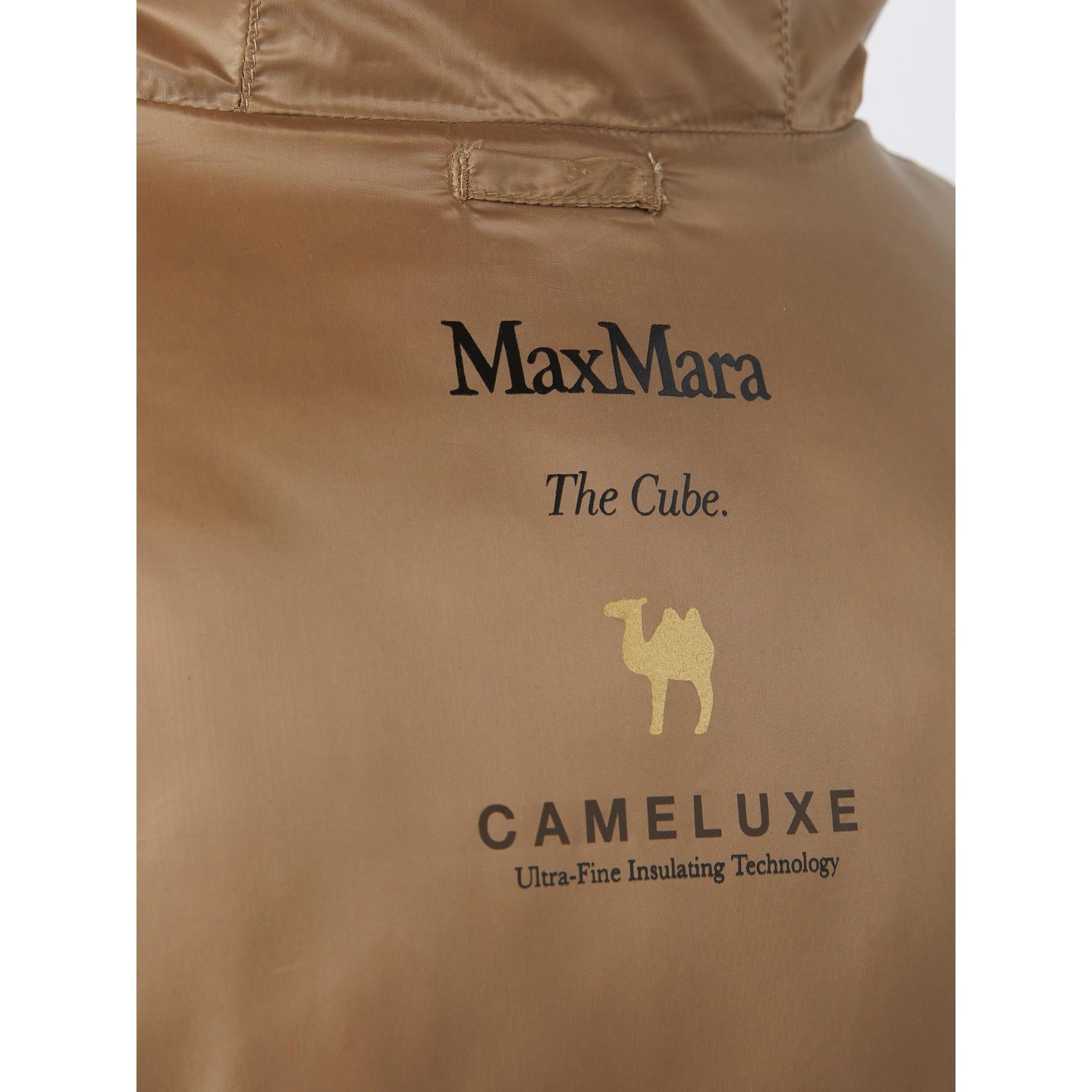 Giacca imbottita reversibile in tela antigoccia LEO 023 MAX MARA THE CUBE