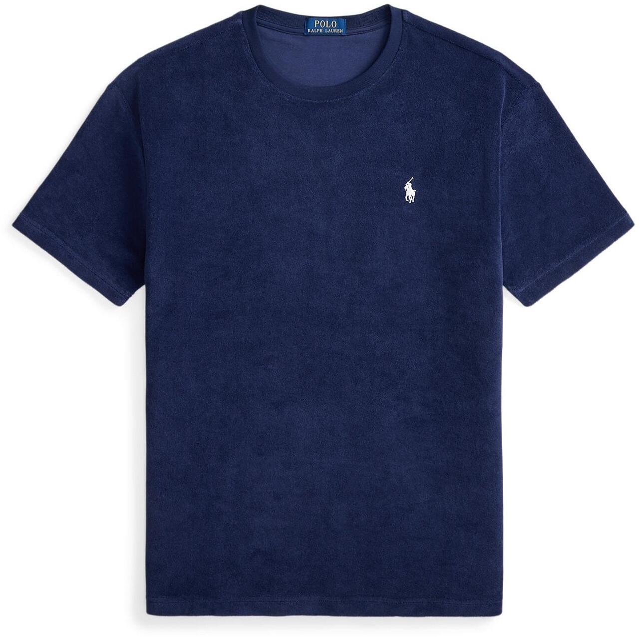 T-shirt uomo in spugna di cotone 710A12492 005 RALPH LAUREN