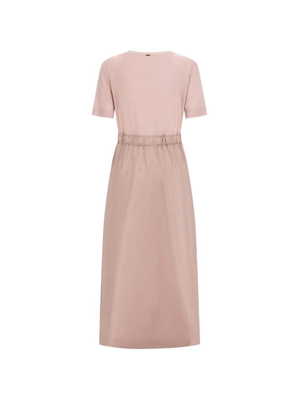 ABITO IN GLAM KNIT EFFECT E TECHNO TAFFETÀ<BR/> AB000032D52056 4035 HERNO