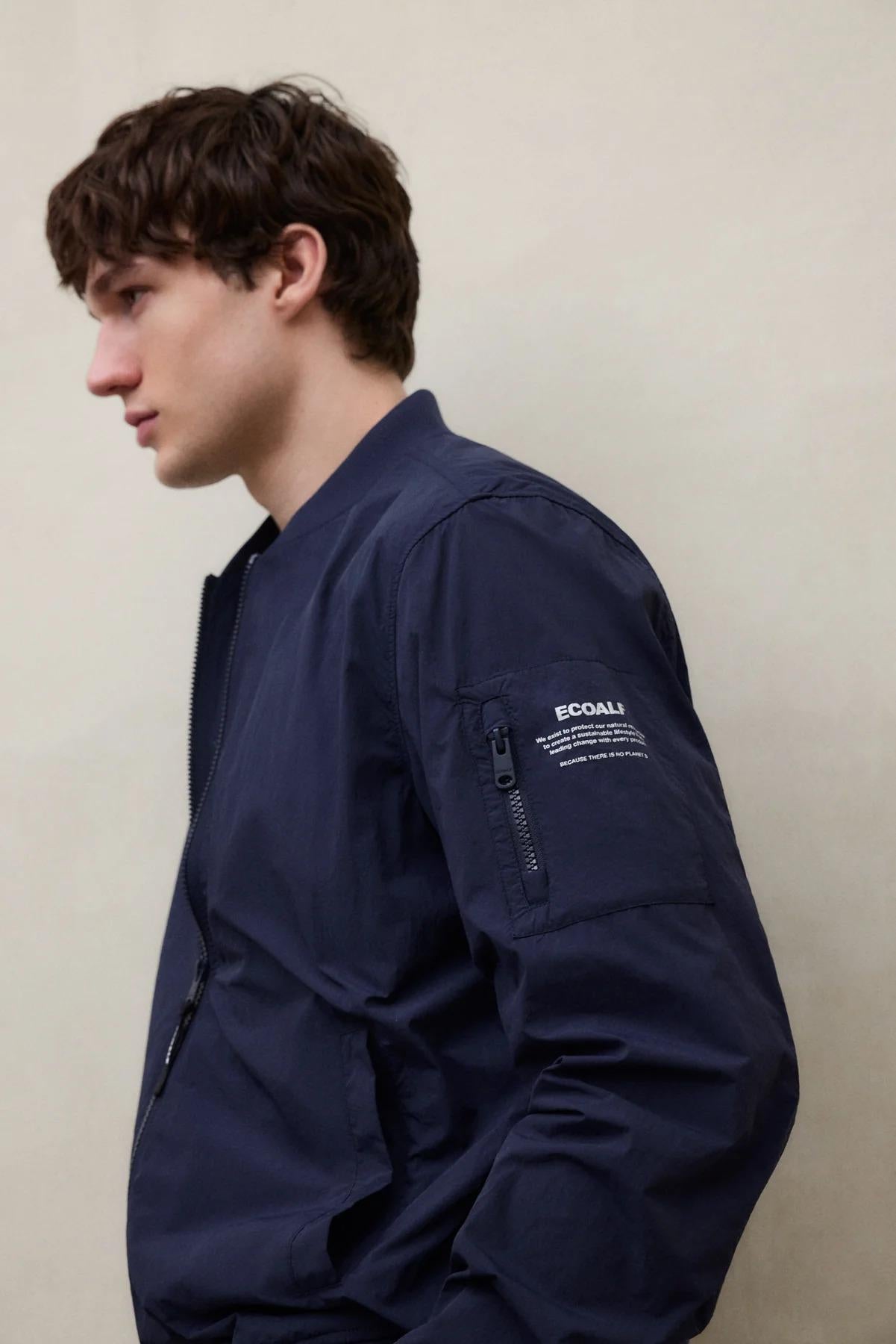 Giacca Wale Blu Navy<BR/><BR/> WALE 161 ECOALF