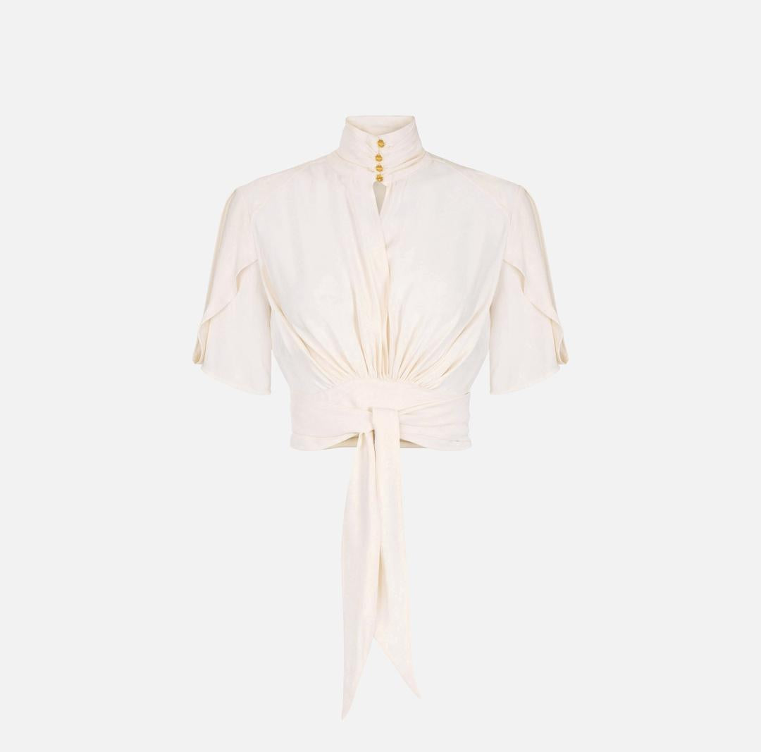 Blusa in georgette di viscosa CA15862E2 193 ELISABETTA FRANCHI