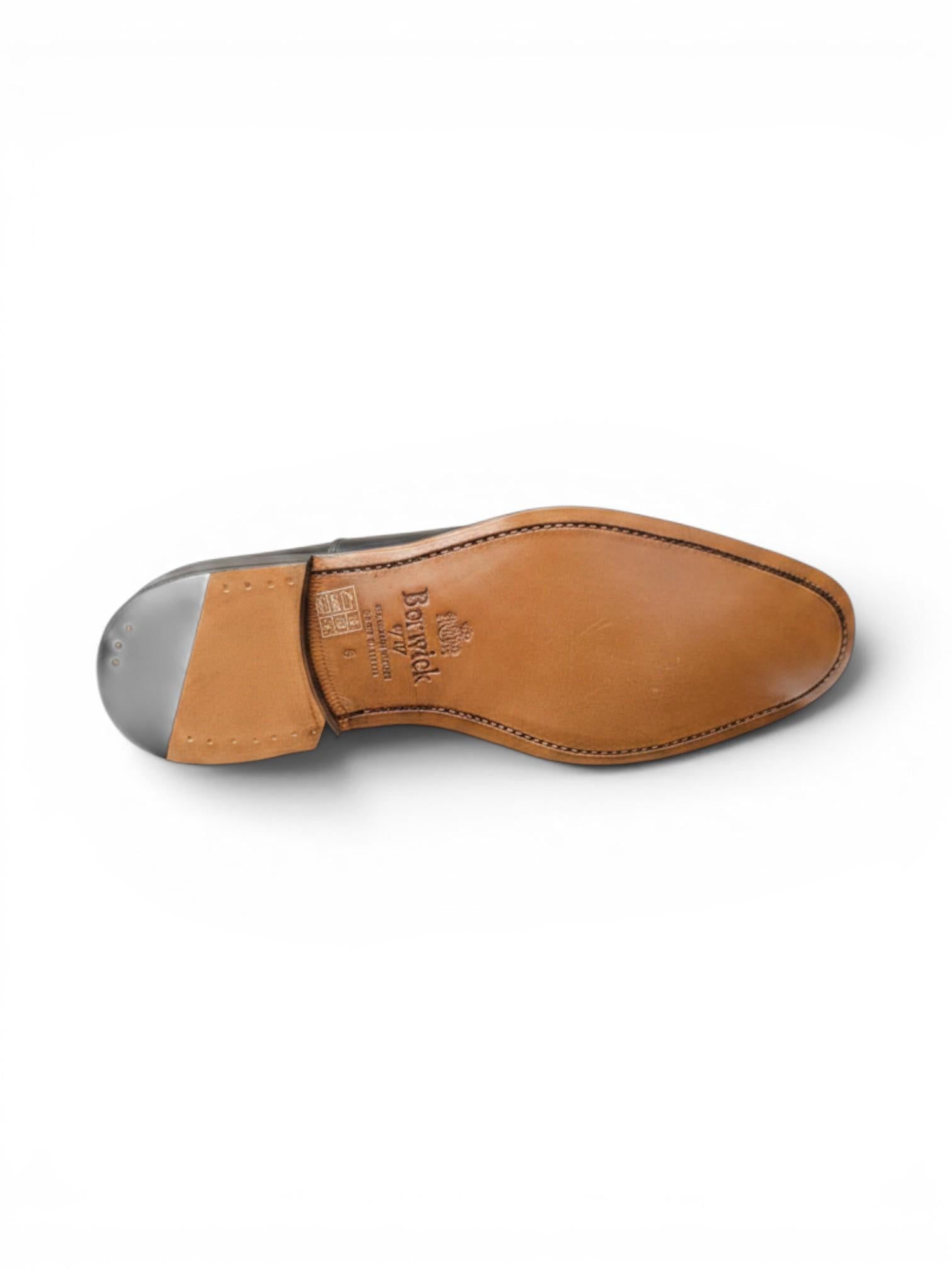 Scarpa Oxford in pelle nero 5217 NERO BERWICK