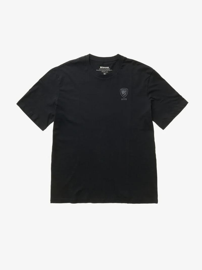 T-SHIRT LOGO IN TONO EUTAW<BR/> BLUH02302 7439/999 BLAUER