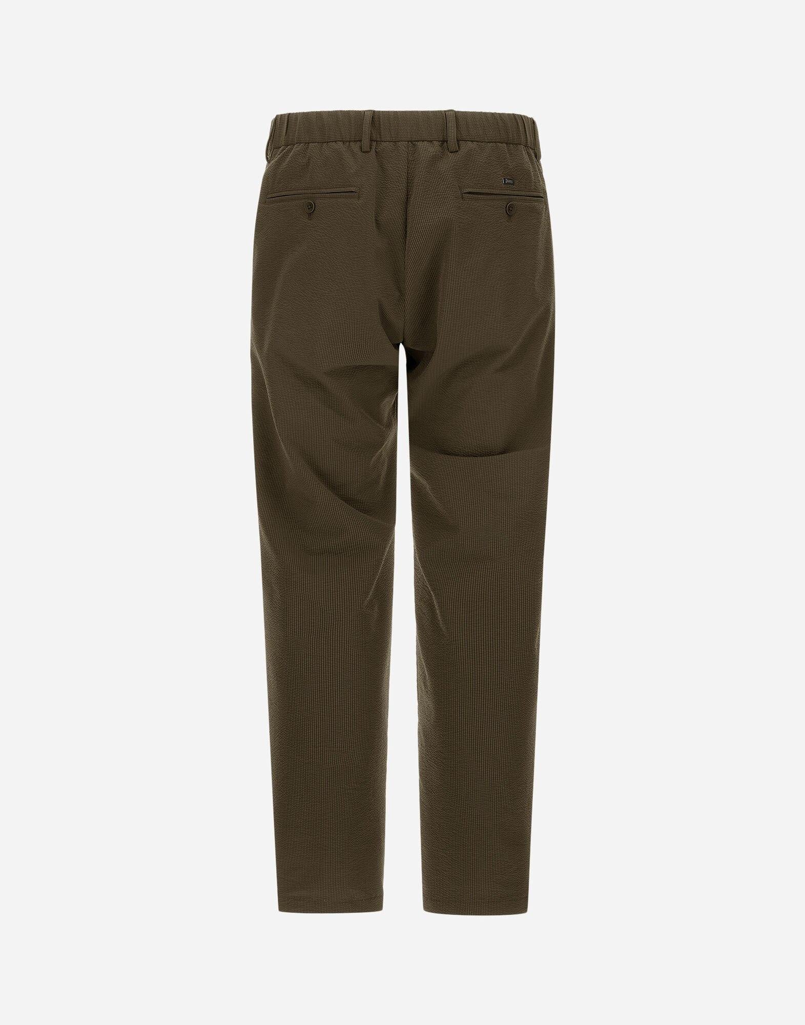 Pantaloni uomo in seersucker PT000093U12684 7745 HERNO