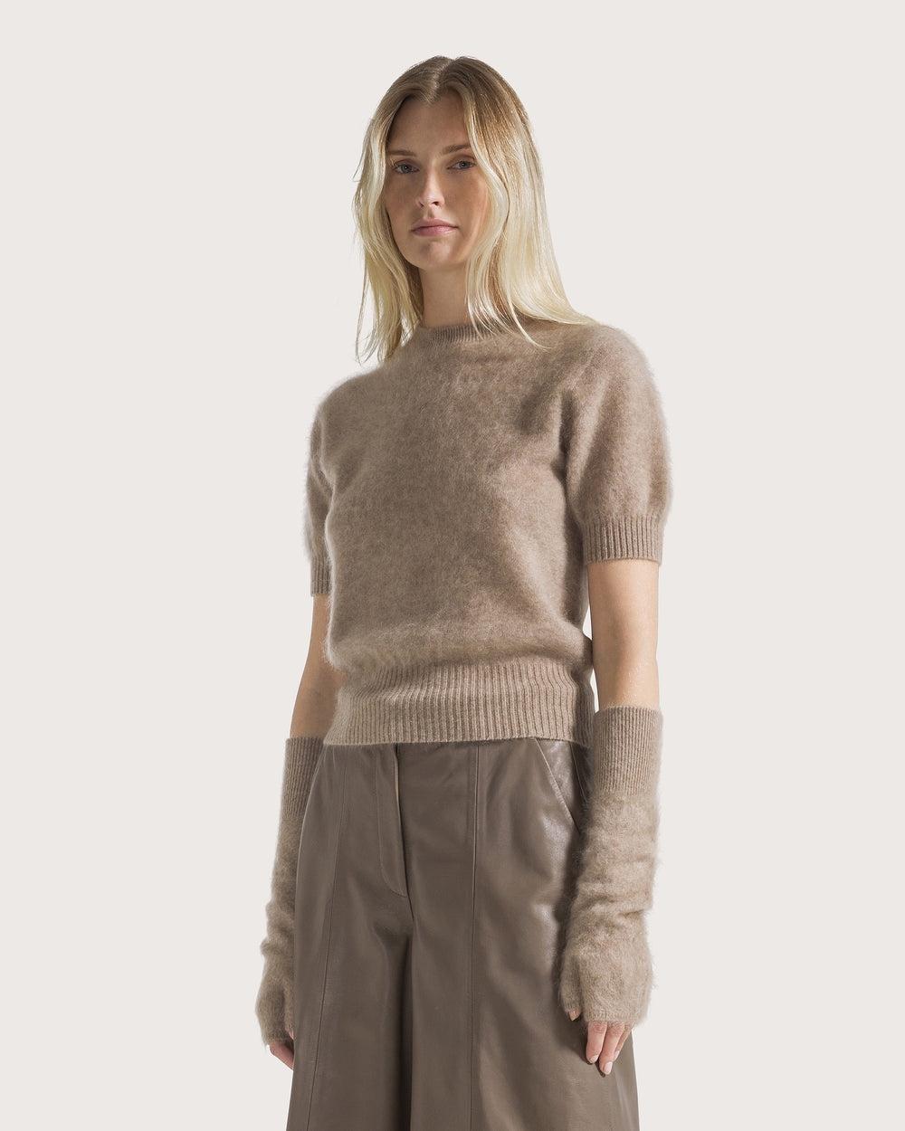 Maglia mezza manica in cashmere MT3894900356 055 SEVENTY