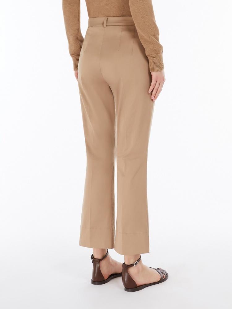 Pantalone skinny in cotone rasato FELICE 003 S MAX MARA