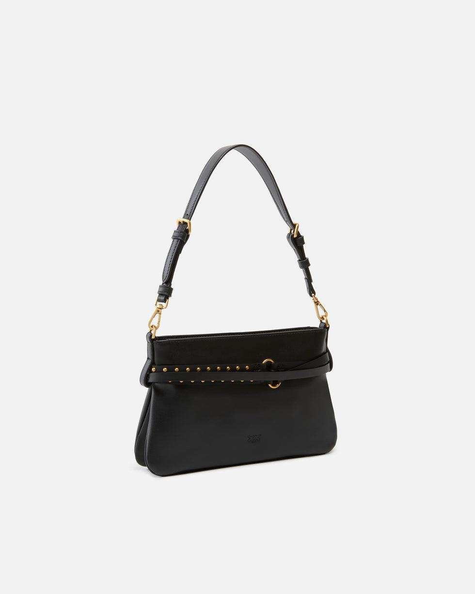 Borsa a spalla piccola Belt Bag Mini in pelle<BR/> 106177A0QO Z99Q PINKO