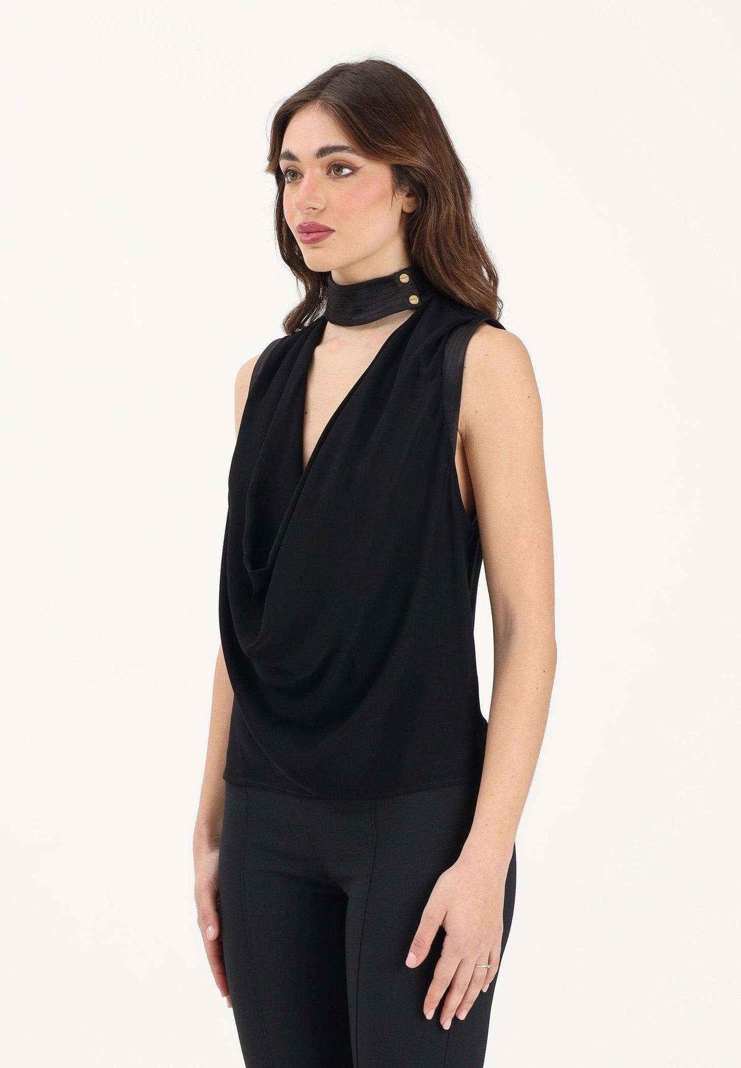 Top in georgette di viscosa CA13461E2 110 ELISABETTA FRANCHI