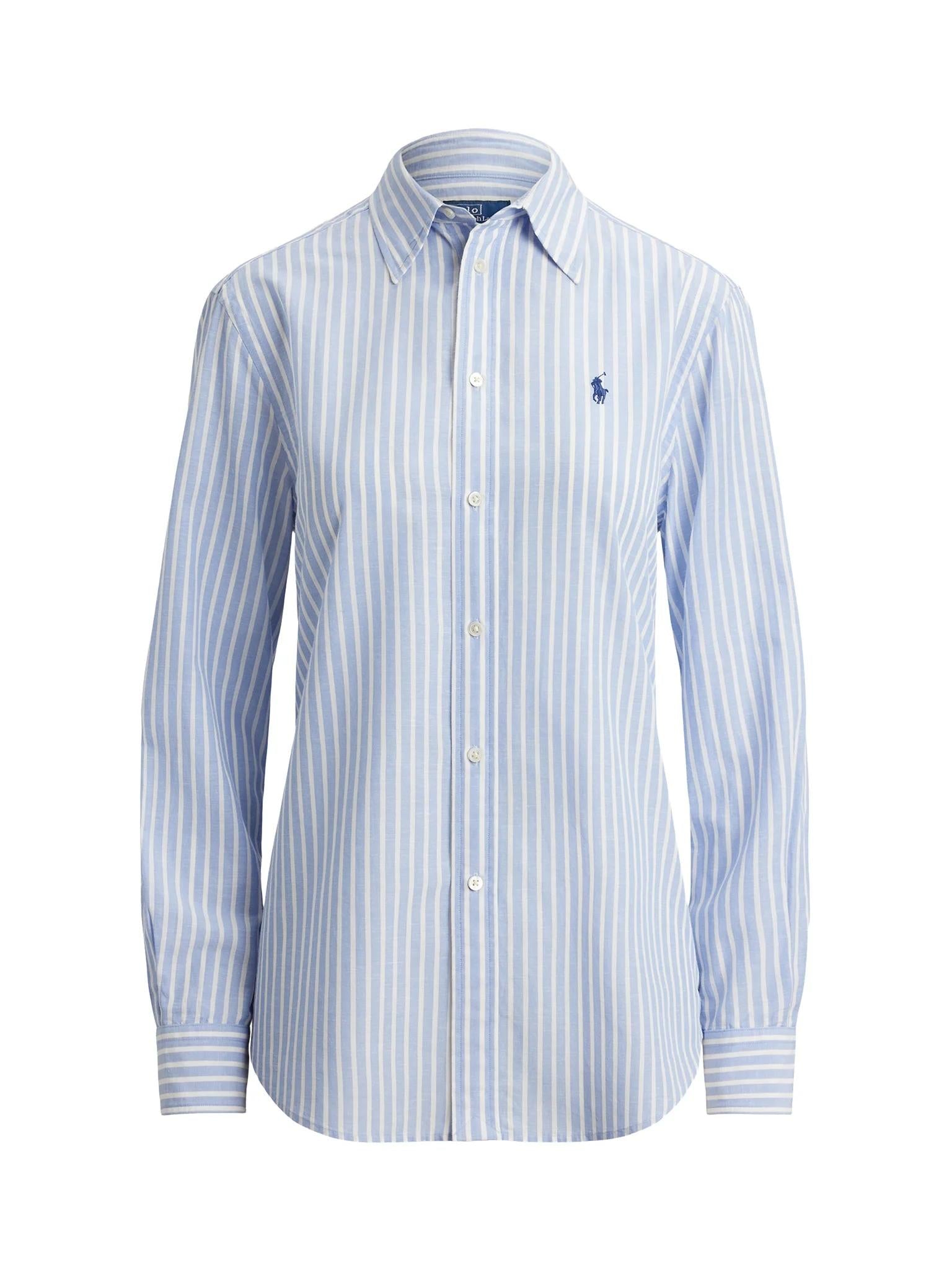 Camicia in cotone e lino 211971514 503 RALPH LAUREN