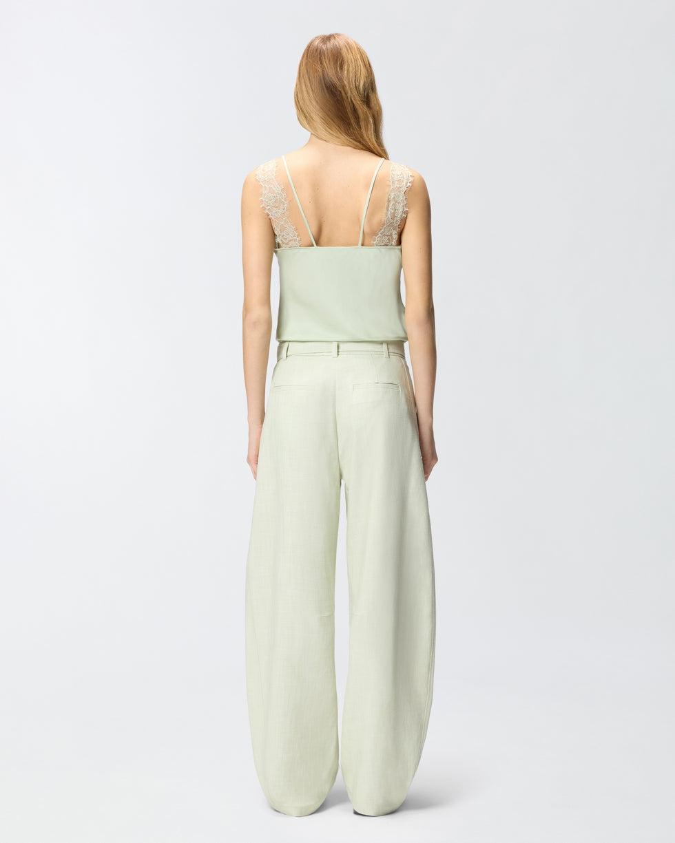 Top lingerie con pizzo<BR/> 106623A385 S86 PINKO