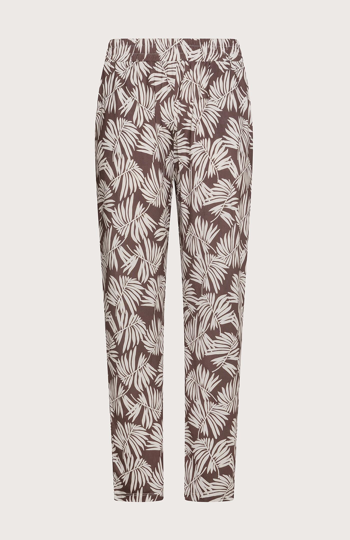 Pantalone donna in jersey stampato