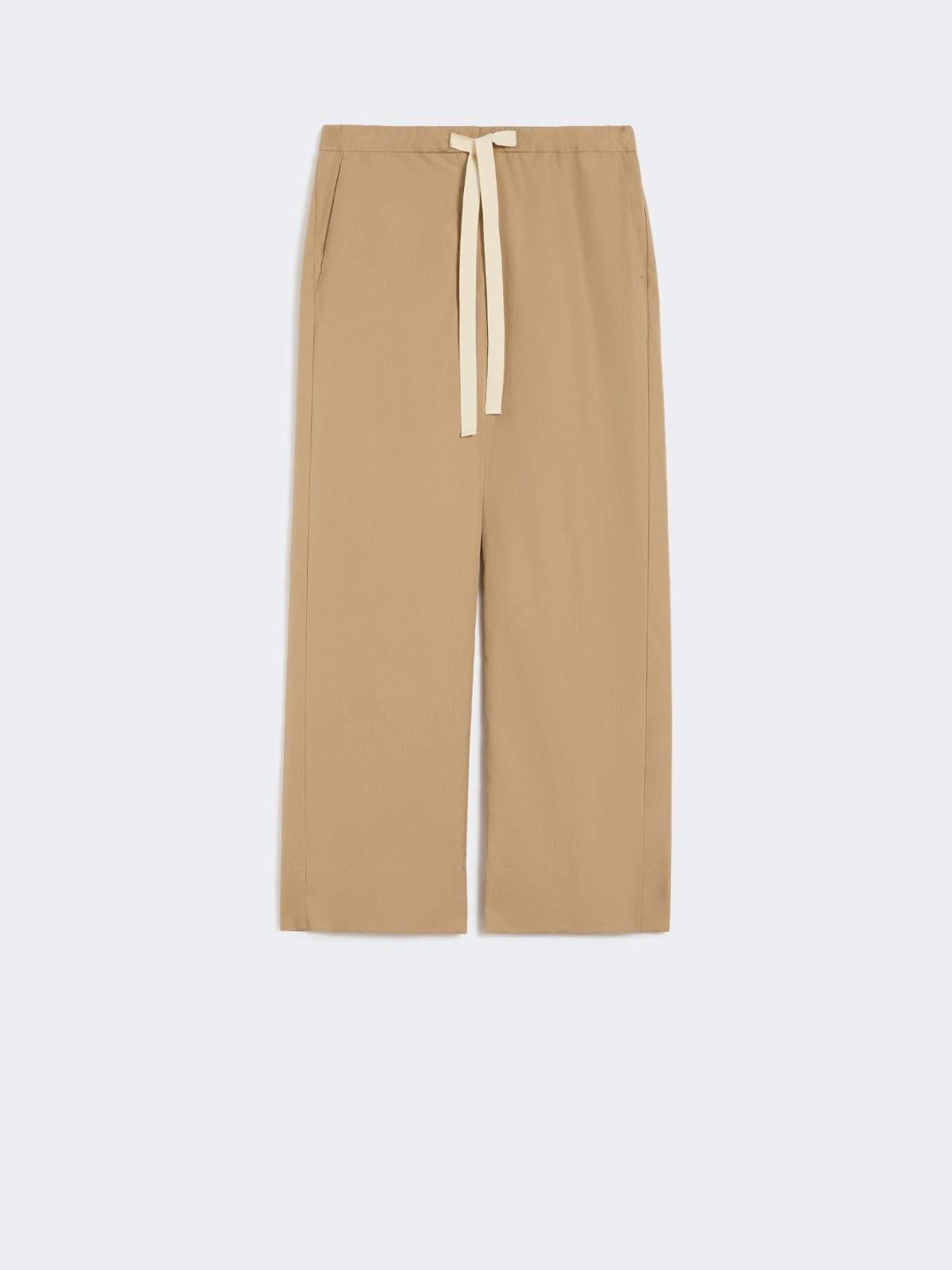SMMARGENTO<BR/>Pantalone coulisse in cotone - Deserto<BR/> SMMARGENTO 022 S MAX MARA 2