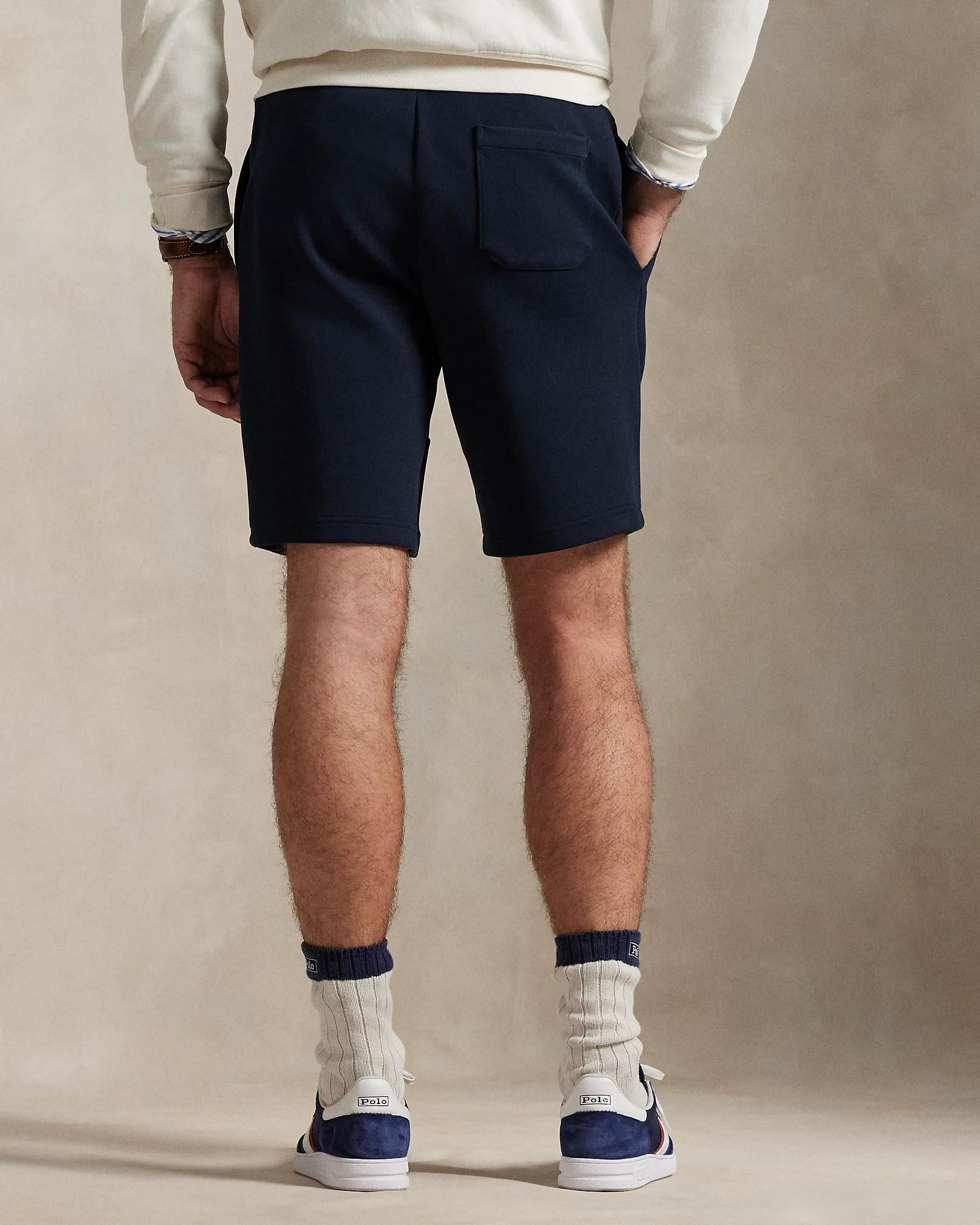 Short in misto cotone a maglia doppia <BR/> 710881520 002 RALPH LAUREN