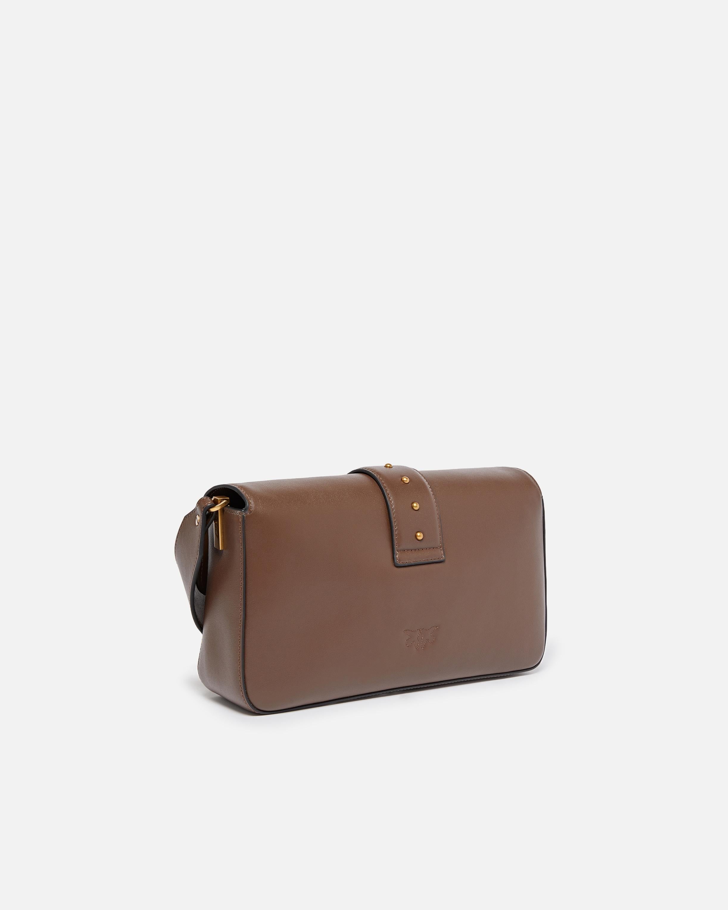 Borsa morbida a spalla Love Bag grande in pelle<BR/><BR/> 104524A0QO L74Q PINKO